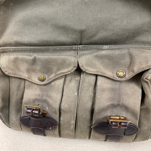 Pocket Views on Filson Otter Green Rugged Twill Rucksack