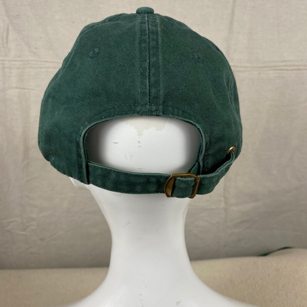 Rear View of Filson Green F Hat One Size Fits All