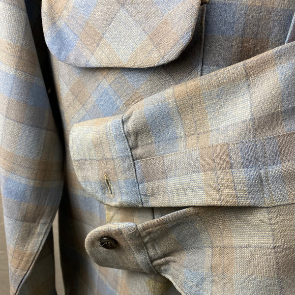 Left Cuff View on Vintage Pendleton Board Shirt SZ L
