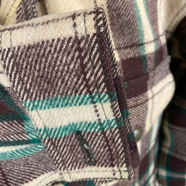 Right Cuff View of Rare Union Made Filson Mackinaw Cruiser