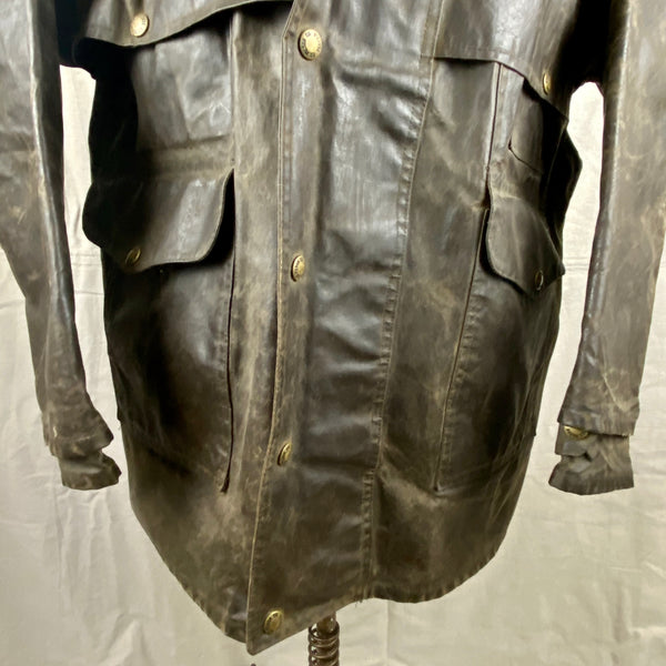 Lower Chest View of Vintage Filson Shelter Cloth Packer Jacket