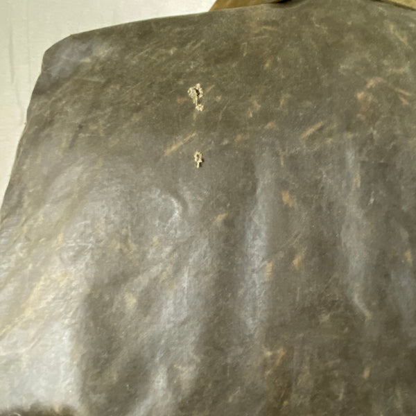 Upper Left Shoulder View on Vintage Filson Shelter Cloth Packer Jacket