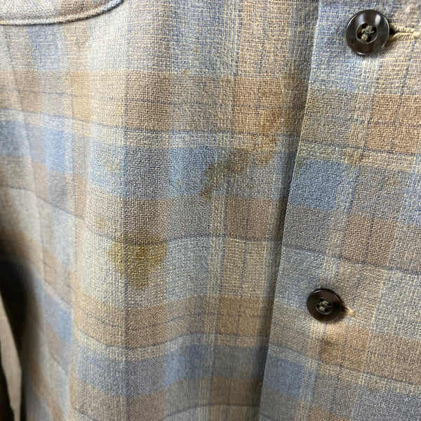 Stains on Front of Vintage Pendleton Board Shirt SZ L