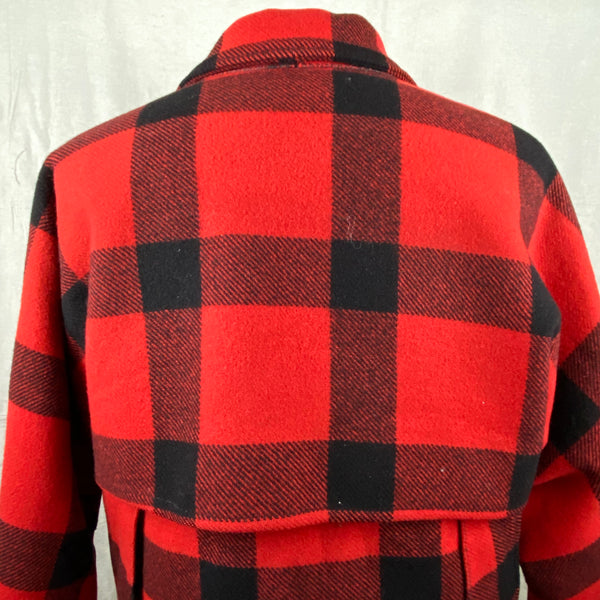 Rear Upper View on Filson Double Mackinaw