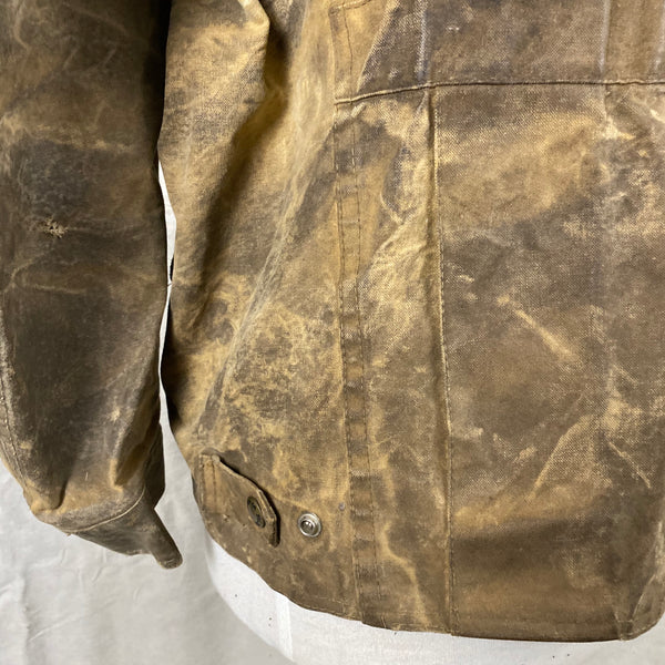 Alternate Lower Left View of Vintage Filson Tin Cloth Jacket Style 623N
