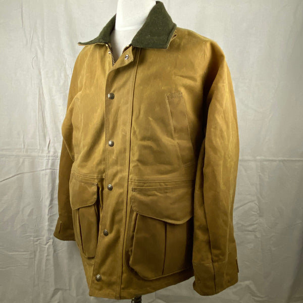 Left Side View of Filson Tin Cloth Field Jacket NWOT Size M