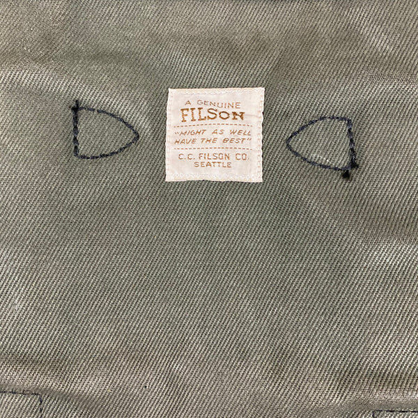 Filson Tag View on Filson Otter Green Rugged Twill Rucksack