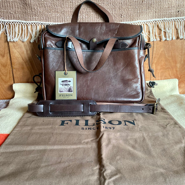 Front View of Filson Weatherproof Original Briefcase New With Tags