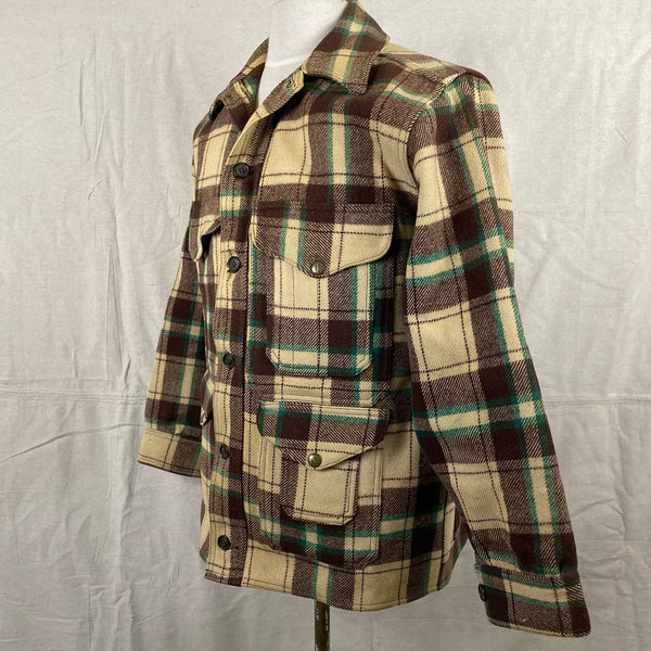 Left View of Rare Union Made Filson Mackinaw Cruiser