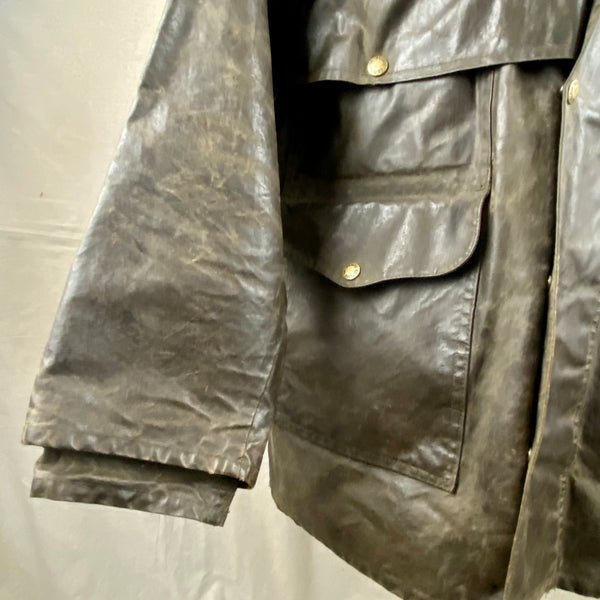 Inner Right Sleeve View on Vintage Filson Shelter Cloth Packer Jacket