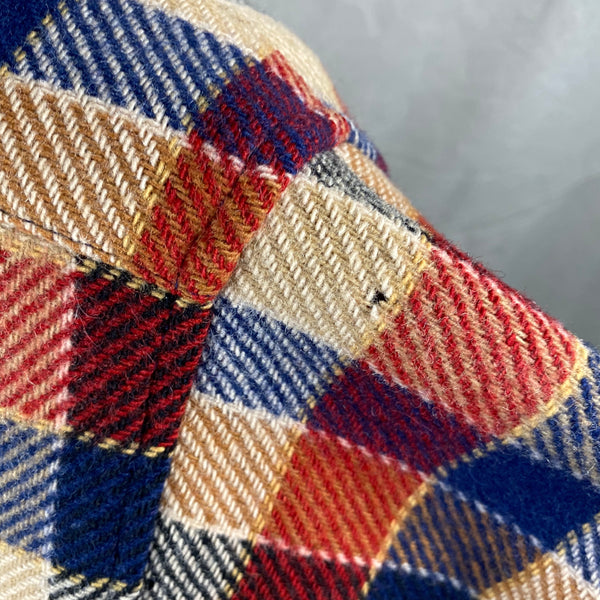 Small Hole on Shoulder of Vintage Pendleton Wool Shirt Jac Shirt SZ M