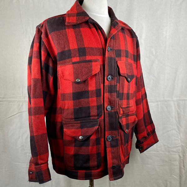Right Side View on Vintage 40's/50's Era Union Made Filson Wool Mackinaw
