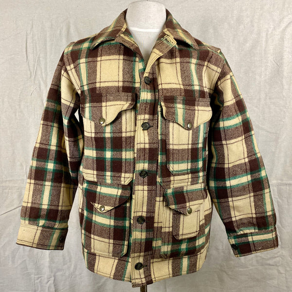 Front View of Rare Union Made Filson Mackinaw Cruiser