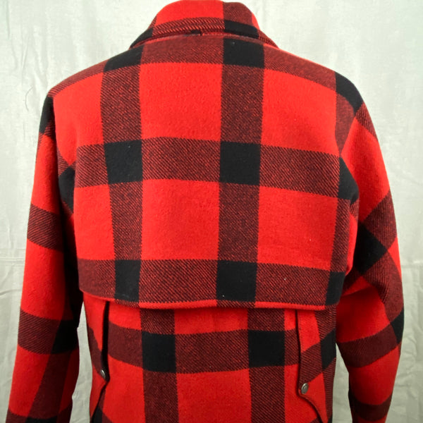 Alternate Rear Upper View on Filson Double Mackinaw