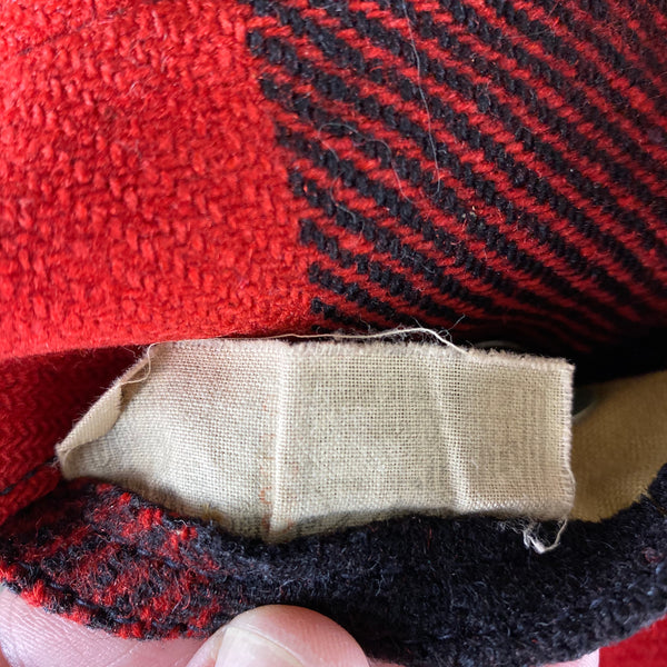 Union Tag on Vintage Union Made Filson Wool All Use Coat Wool Mackinaw