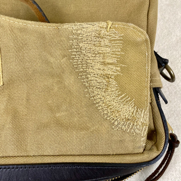 Filson Restoration Department Original Rugged Twill Tan Briefcase FRD