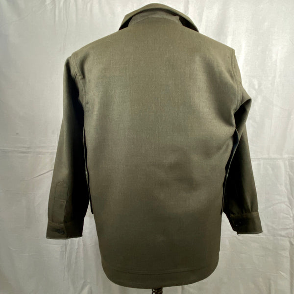 Vintage Union Made Filson Olive Green Wool Cruiser