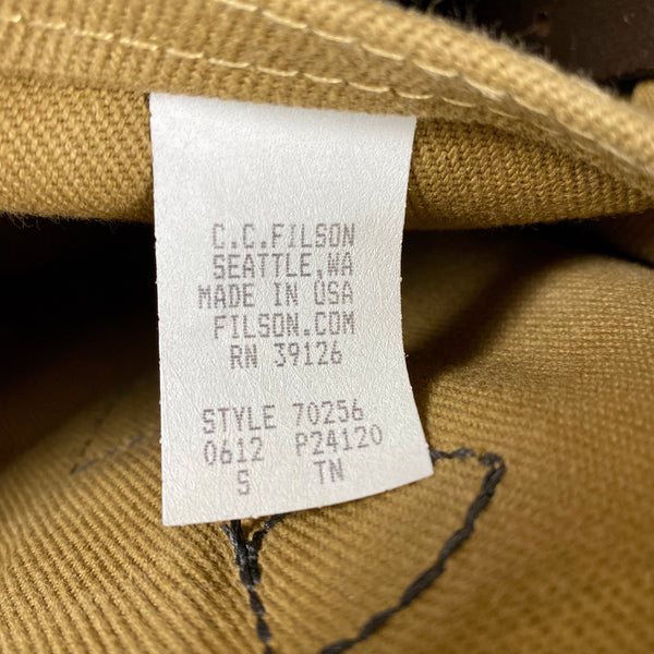 Filson Restoration Department Original Rugged Twill Tan Briefcase FRD
