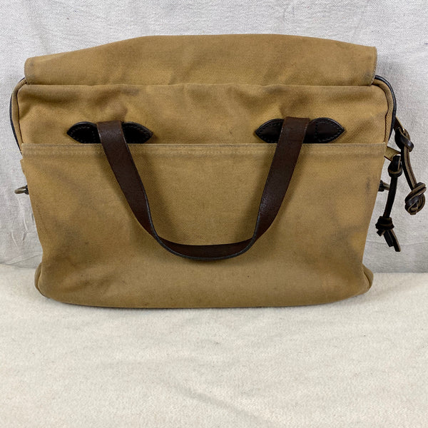 Filson Original Rugged Twill Tan Briefcase 256