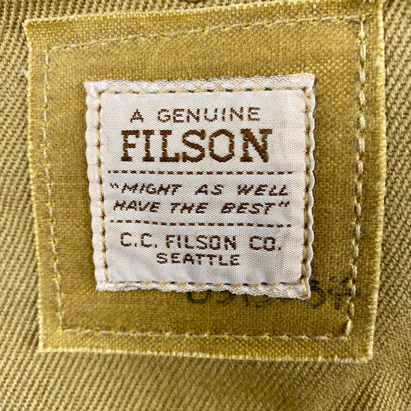 Filson Restoration Department Original Rugged Twill Tan Briefcase FRD