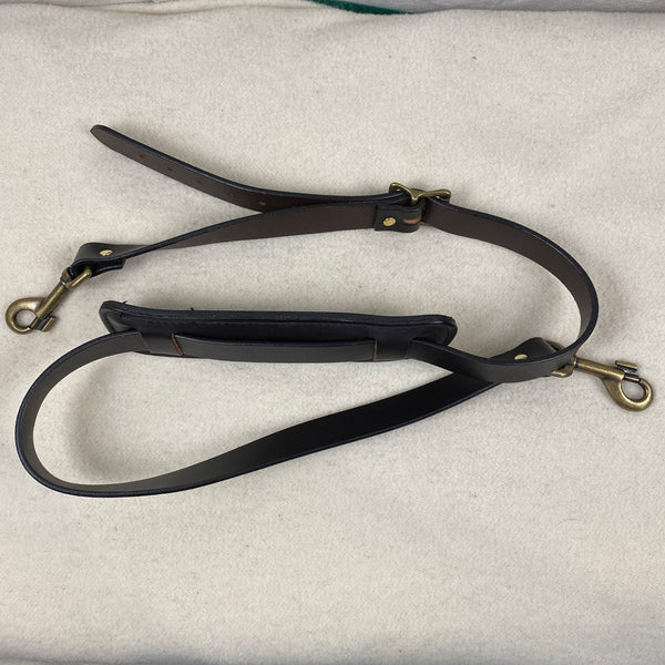 Strap for Filson Harris Tweed Original Black Rugged Twill Wool Briefcase Style 70066