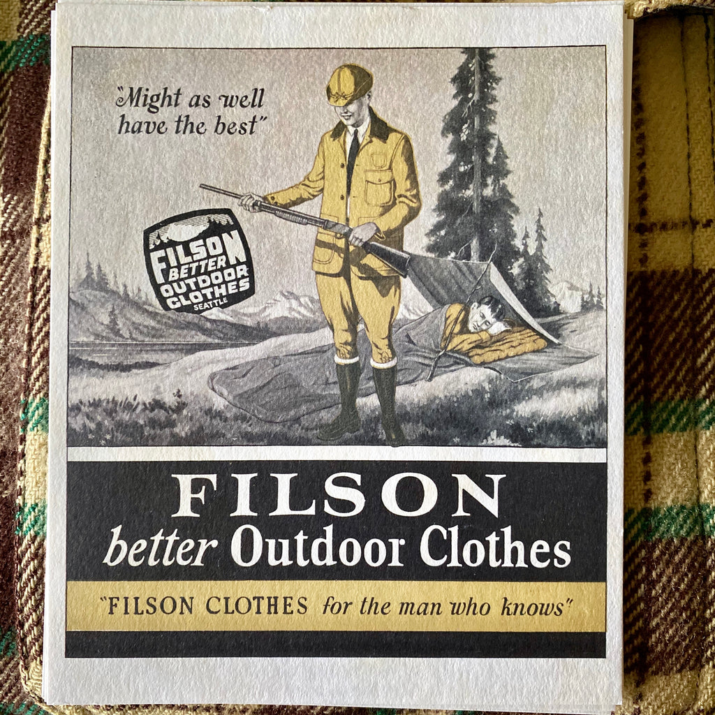 A Guide to Dating Filson Clothing