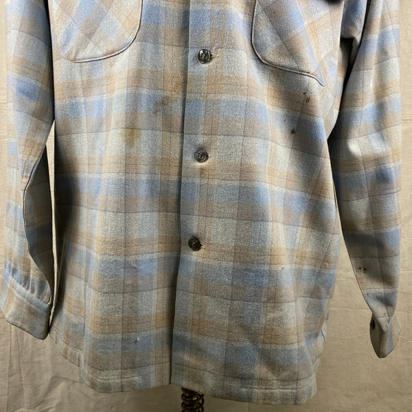 Lower Chest Area on Vintage Pendleton Board Shirt SZ L