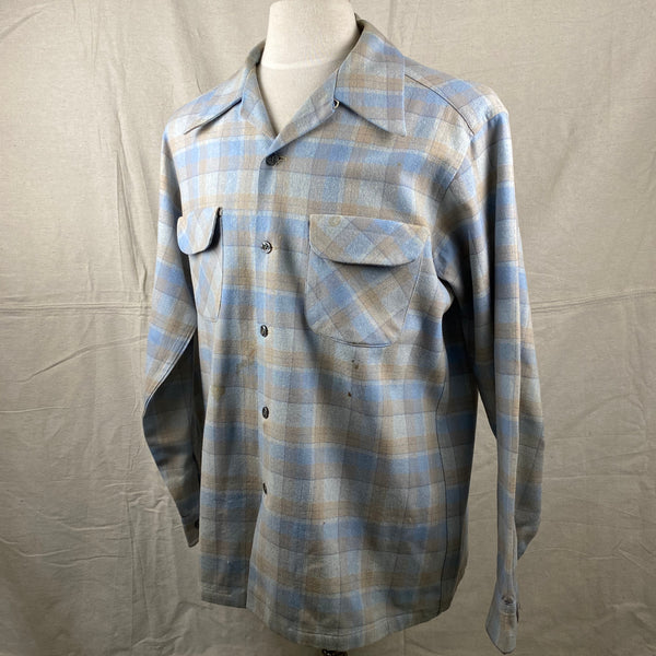 Left Angle View of Vintage Pendleton Board Shirt SZ L