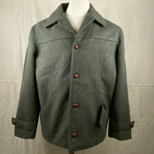 Front View of Vintage Union Made Filson Wool Car Coa