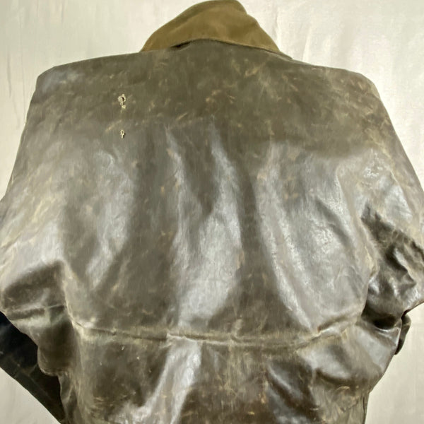 Upper Rear Shoulder View of Vintage Filson Shelter Cloth Packer Jacket
