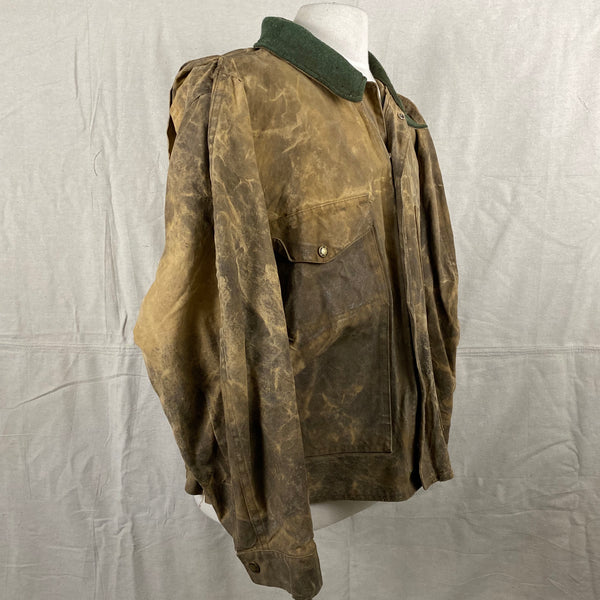 Right View of Vintage Filson Tin Cloth Jacket Style 623N