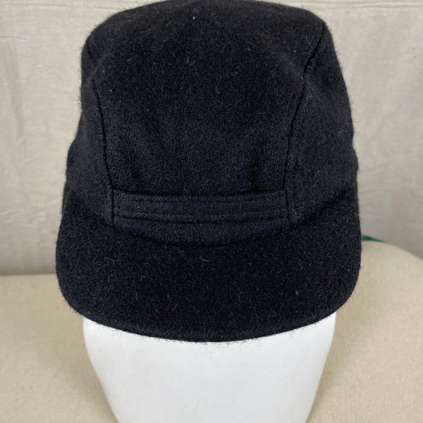 Additional Front View of Black Filson Mackinaw Wool Hat Size M