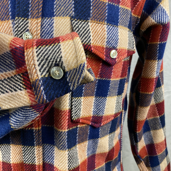 Right Cuff View of Vintage Pendleton Wool Shirt Jac Shirt SZ M