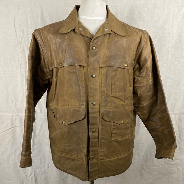Front View of Vintage Filson Tin Cloth Cruiser