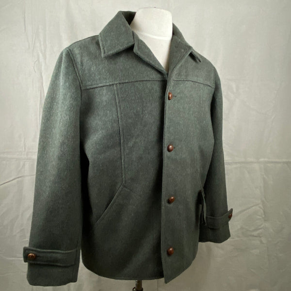 Right Side View of Vintage Union Made Filson Wool Car Coa