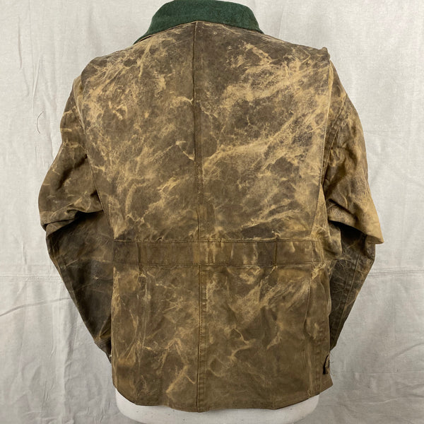 Rear View of Vintage Filson Tin Cloth Jacket Style 623N