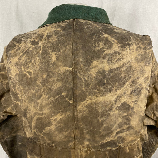 Upper Rear View of Vintage Filson Tin Cloth Jacket Style 623N