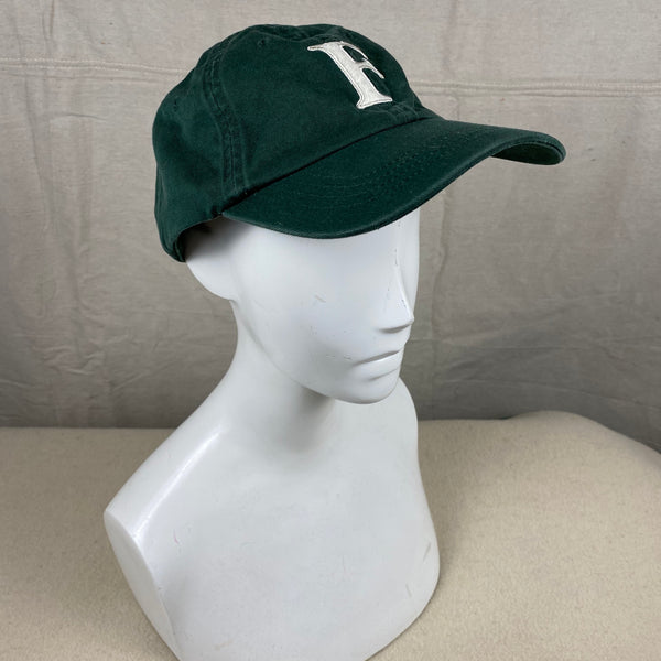 Right Angle View of Filson Green F Hat One Size Fits All