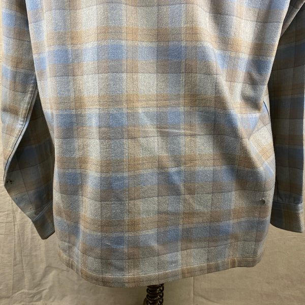 Lower Rear View on Vintage Pendleton Board Shirt SZ L