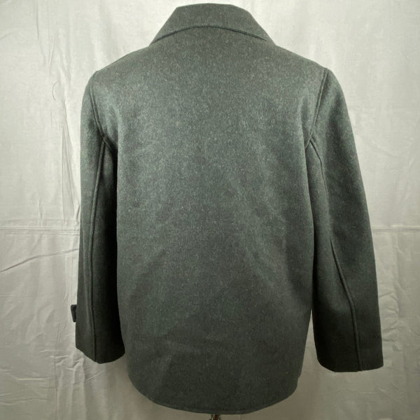 Rear View of Vintage Union Made Filson Wool Car Coat
