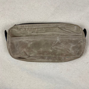Side View of Filson Mini Dop Kit Toiletries Bag Soy Wax Finished Style 70316