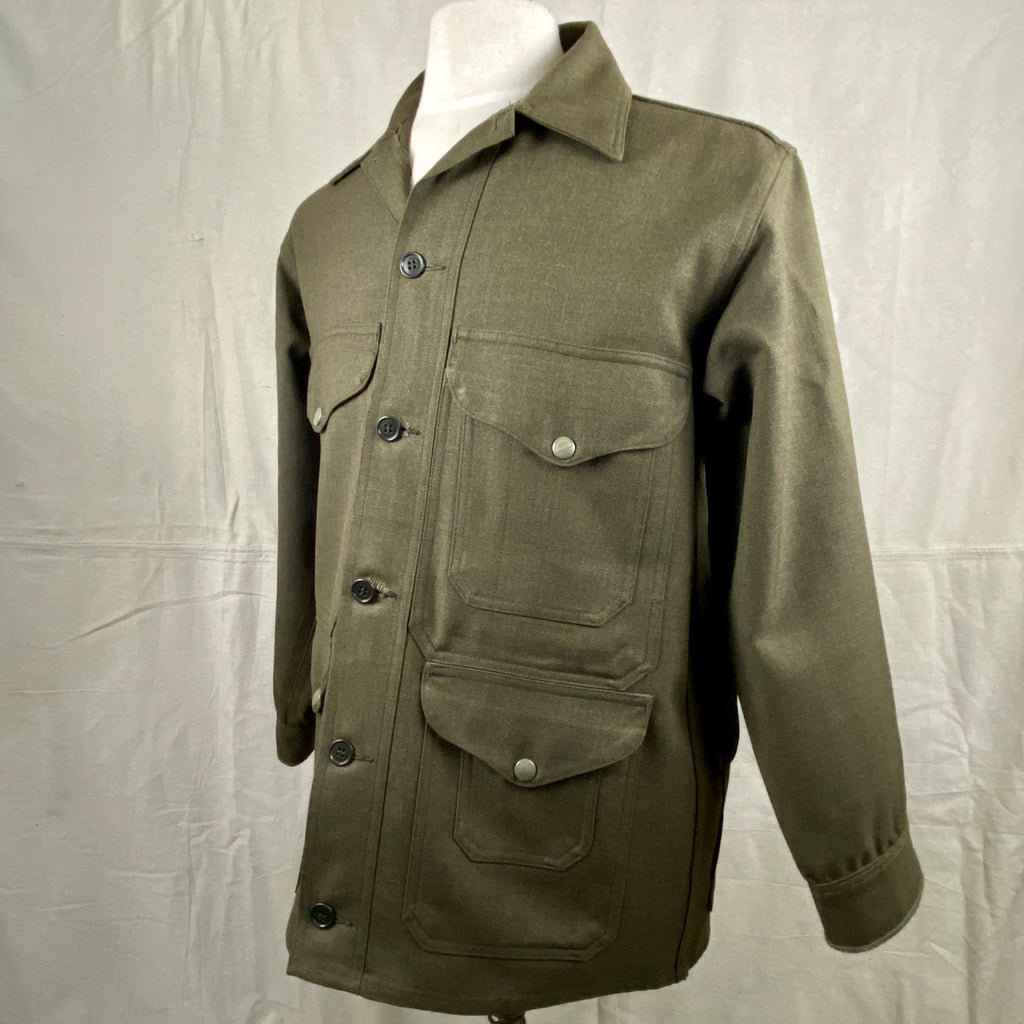 Old Filson Vintage Union Made Filson Olive Green Wool Cruiser – Old Timer's Closet